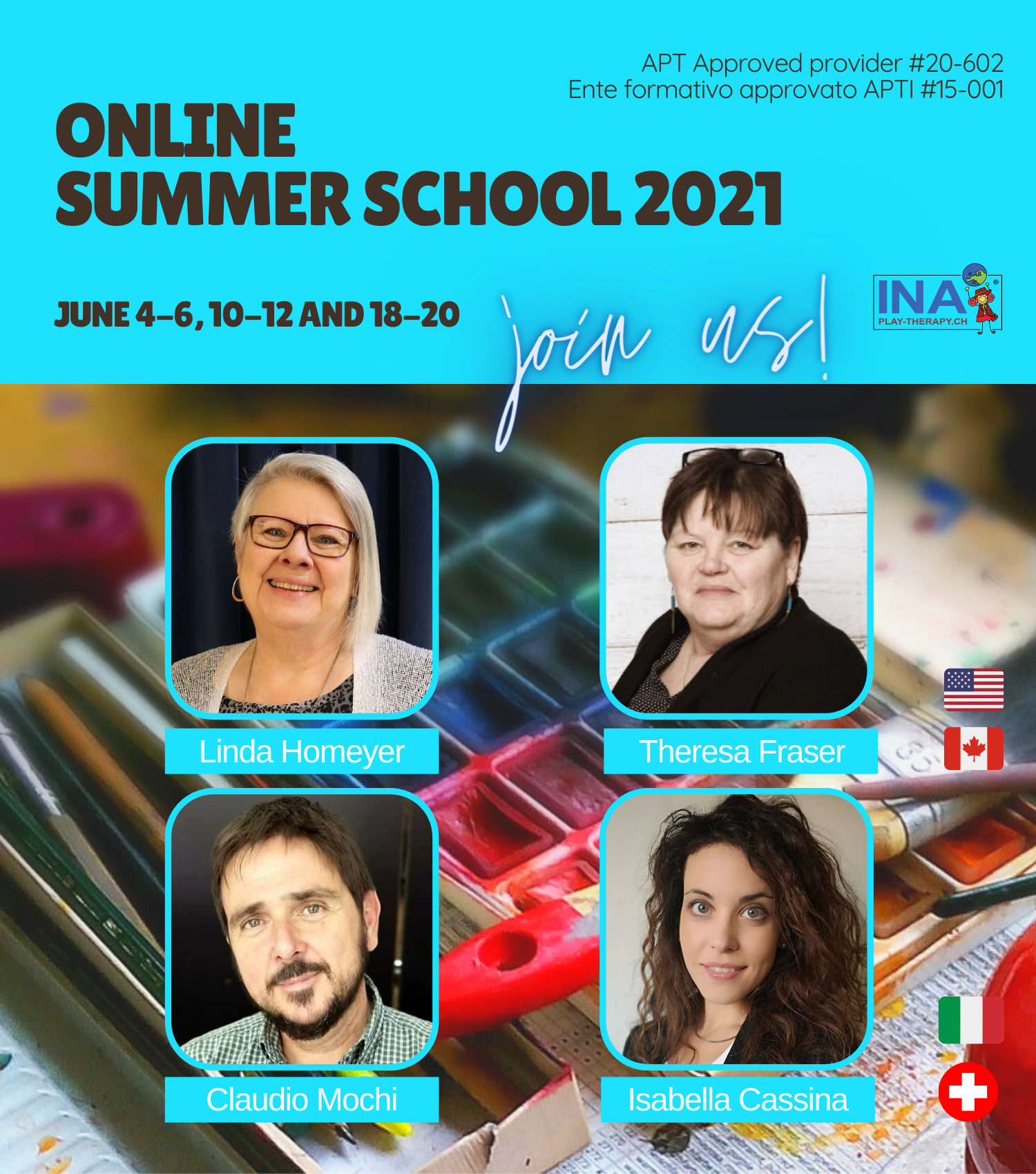 trainers online play therapy summer school ina