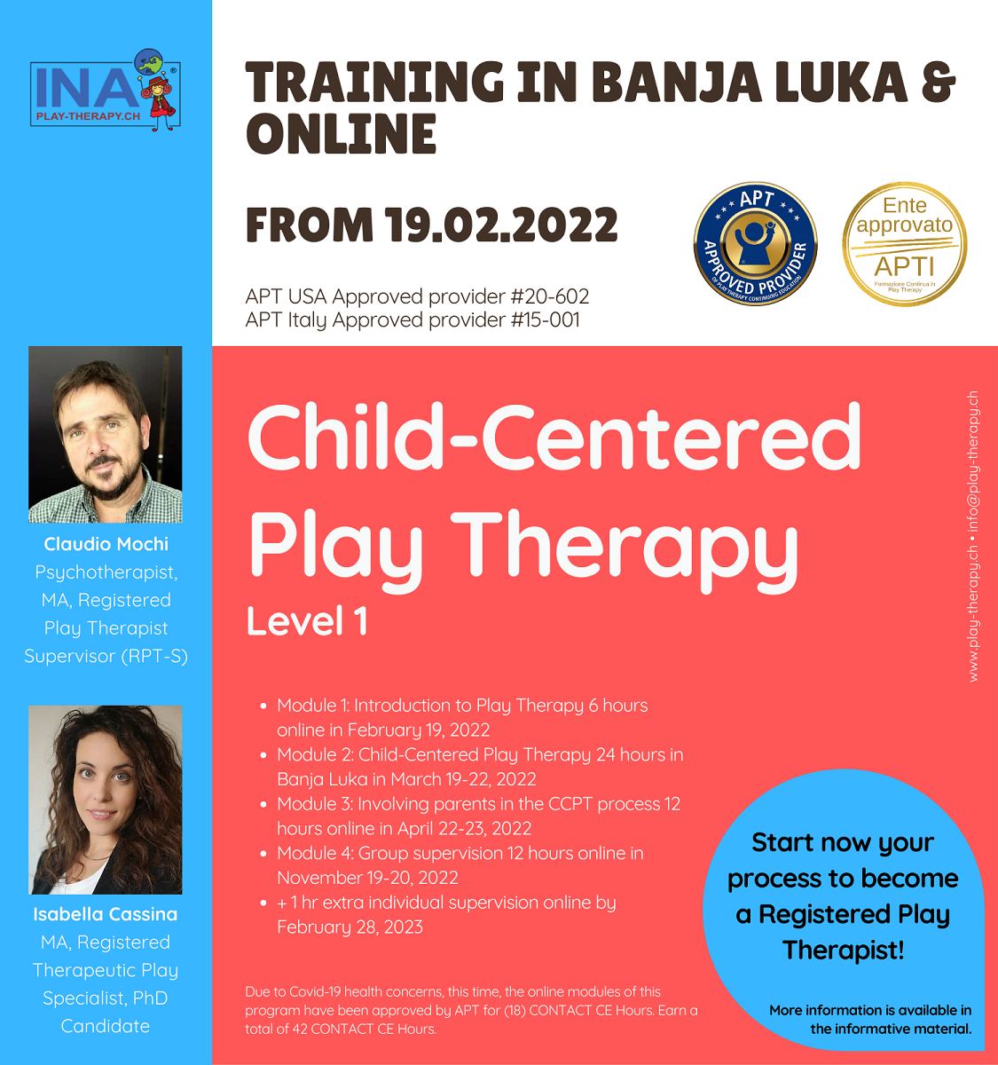 training child centered play therapy