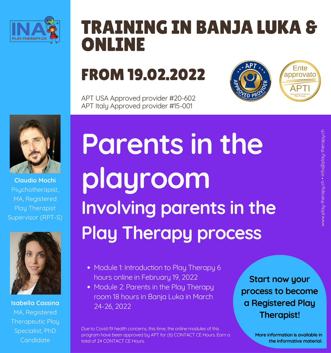 training parents in the playroom play therapy