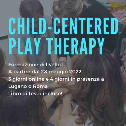 formazione child-centered play therapy a lugano e roma presentata da claudio mochi e isabella cassina
