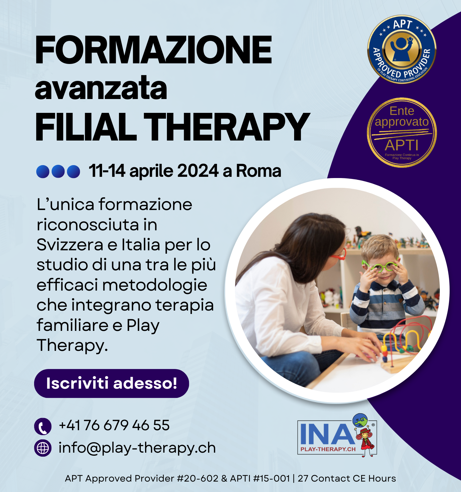 formazione filial therapy roma