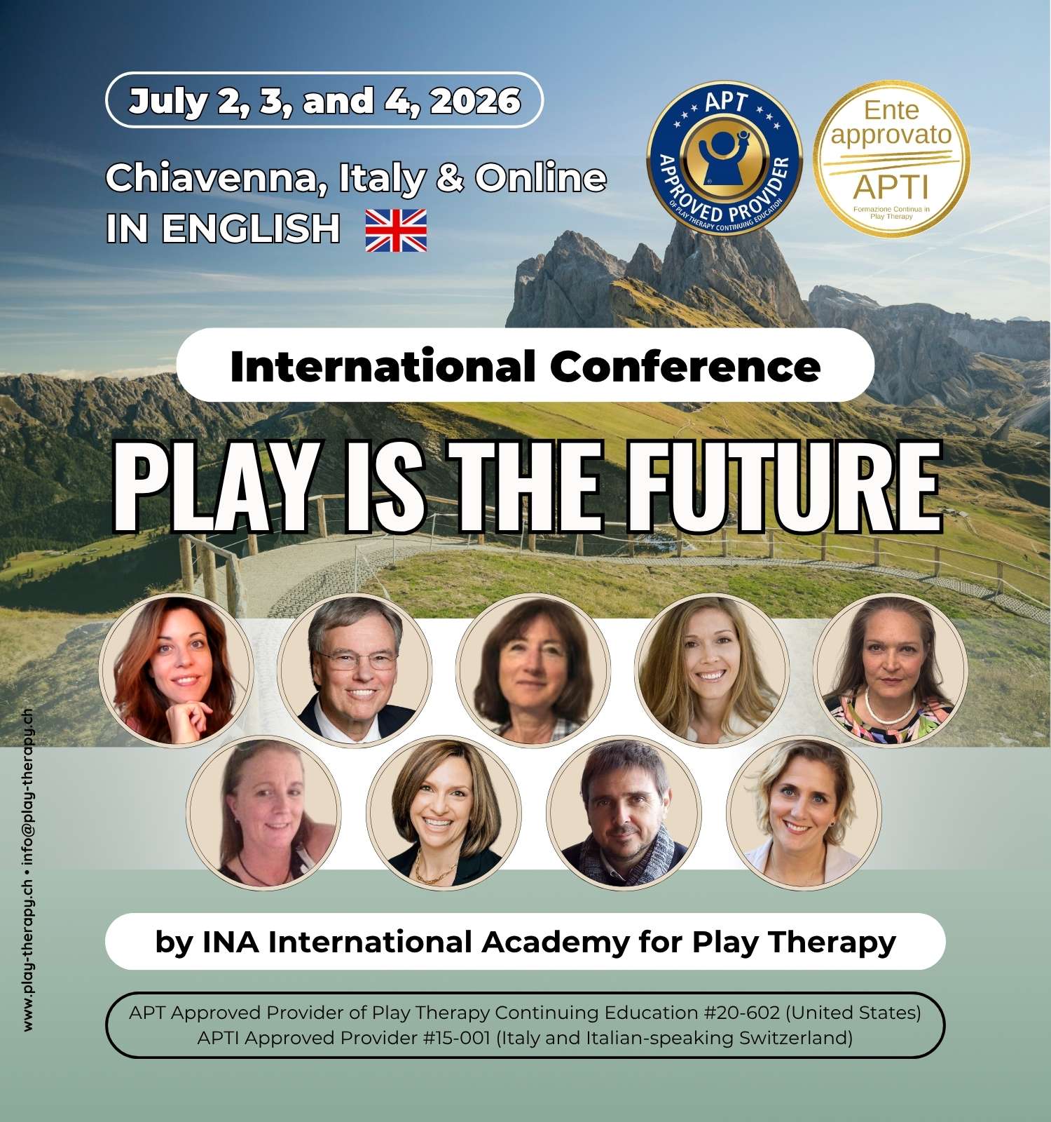 conferenza internazionale play therapy 2026