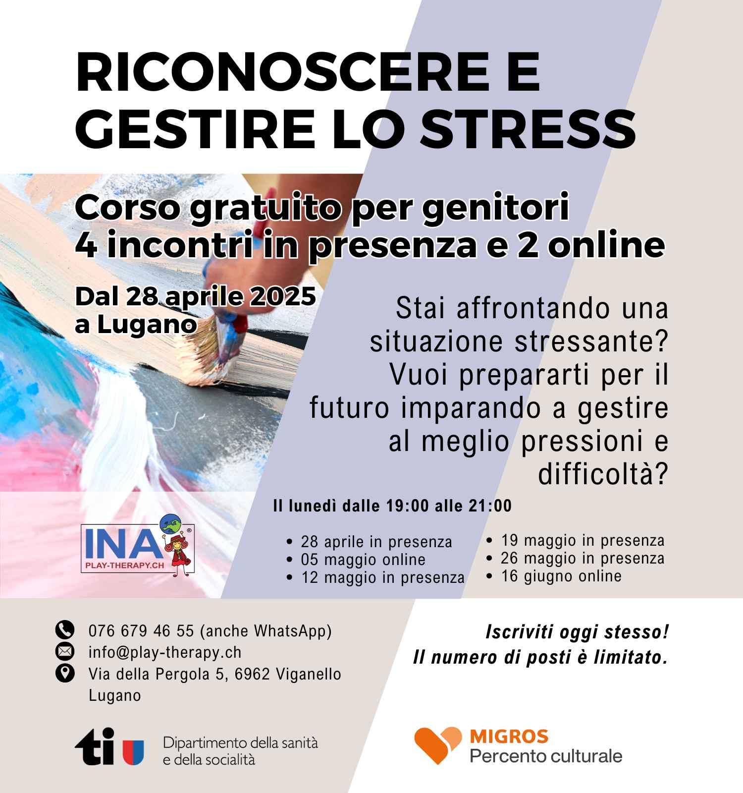 corso gestire lo stress 2025